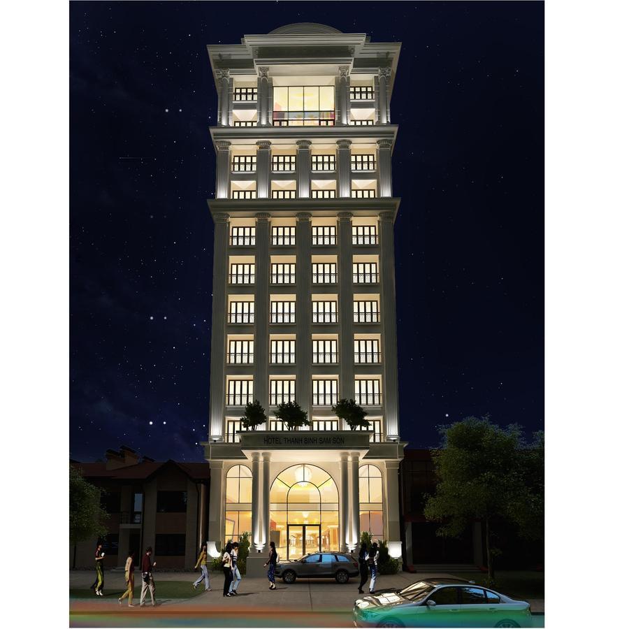 Thanh Binh Gold Hotel Sam Son Bagian luar foto