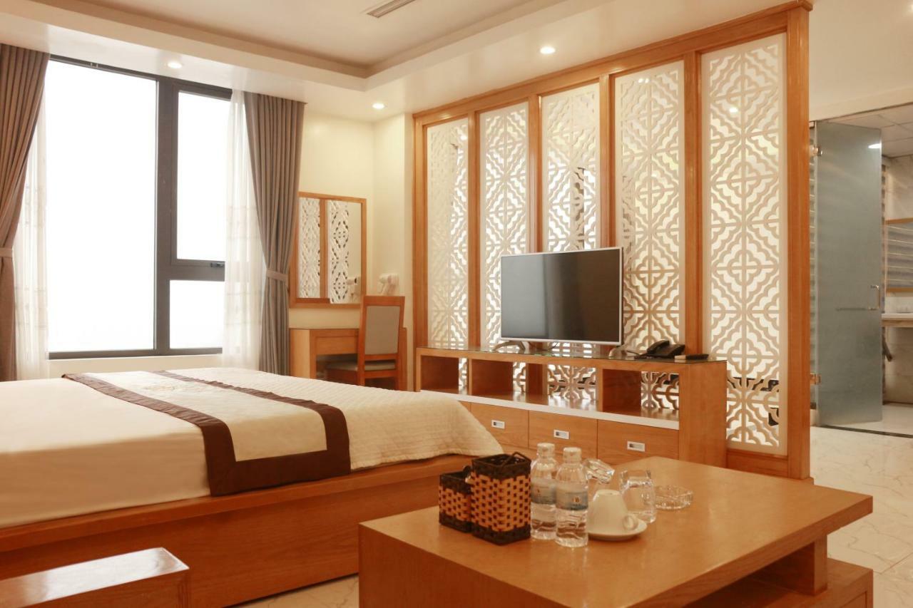 Thanh Binh Gold Hotel Sam Son Bagian luar foto