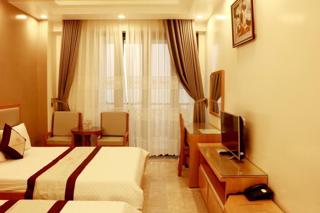 Thanh Binh Gold Hotel Sam Son Bagian luar foto